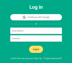 Log in