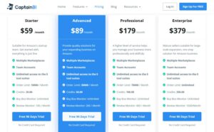 CaptainBI Starter Plan at just $59/month! 3