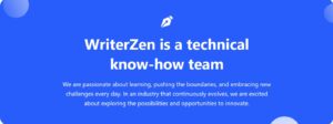 Get 7-day free trial at WriterZen! 5