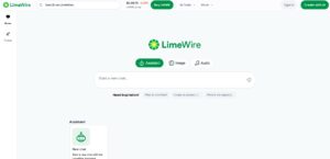 Get Started at $0.5667 at LimeWire! 1