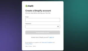 Start with Shopify for ₹20 4