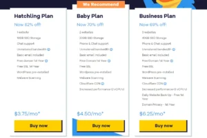 Free Domain with HostGator Hosting Plan 3