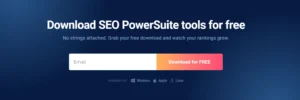 SEO PowerSuite Free Trial - No Time Limit 4