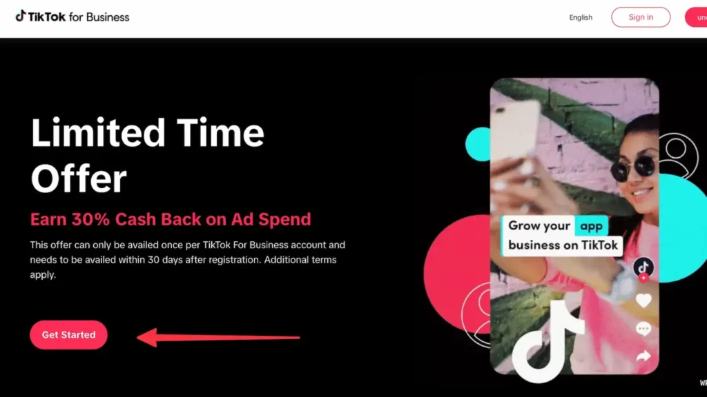 Tiktok for Business Deal